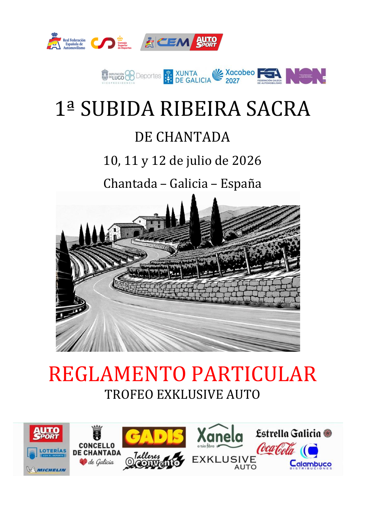 Previsualización de Reglamento Trofeo Exklusive Auto